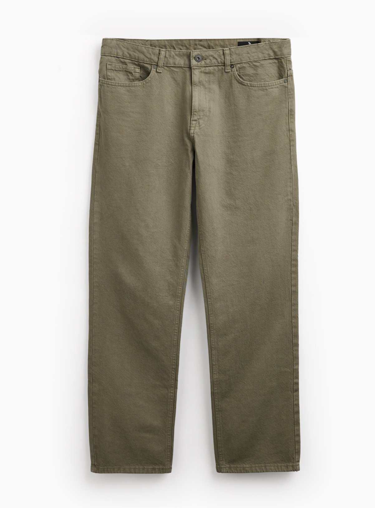 Light Green Straight Leg Jeans 34L - Image 3 thumbnail